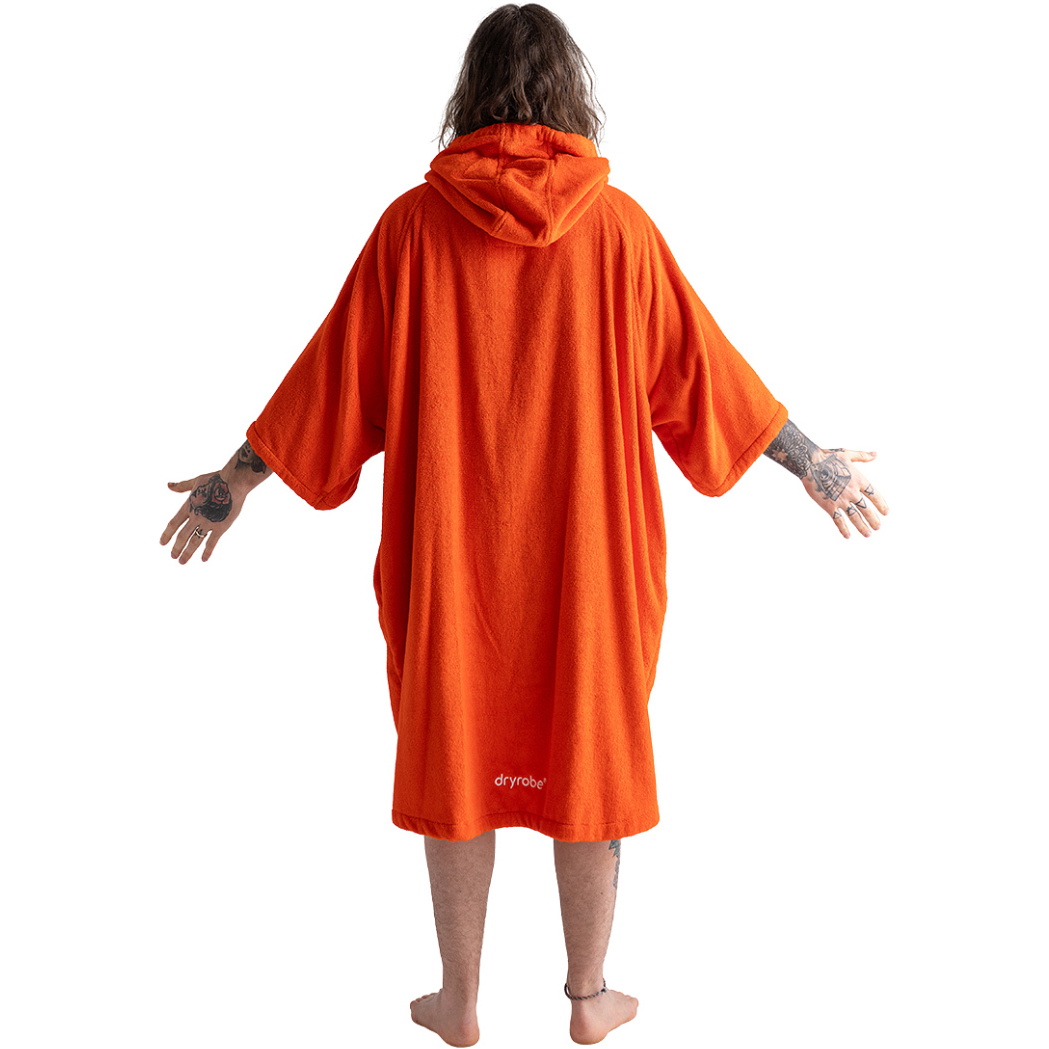 2026  Dryrobe  Bio-Handtuch-Umkleidekittel ORGANICTCRBO - Orange